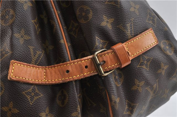 Auth LOUIS VUITTON Monogram Saumur 35 Shoulder Cross Body Bag M42254 LV 8377C