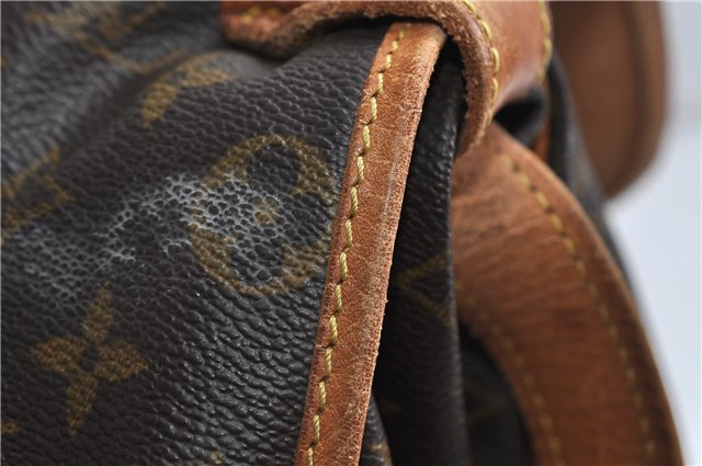 Auth LOUIS VUITTON Monogram Saumur 35 Shoulder Cross Body Bag M42254 LV 8377C