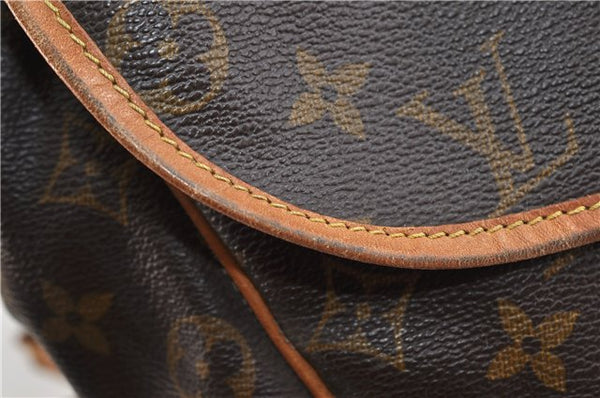 Auth LOUIS VUITTON Monogram Saumur 35 Shoulder Cross Body Bag M42254 LV 8377C