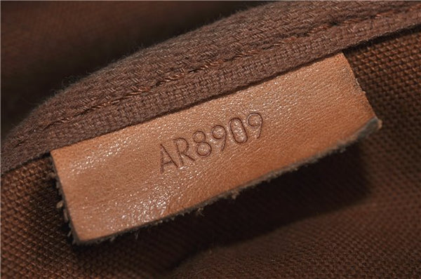 Auth LOUIS VUITTON Monogram Saumur 35 Shoulder Cross Body Bag M42254 LV 8377C