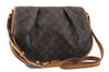 Auth LOUIS VUITTON Monogram Menilmontant MM Shoulder Cross Bag M40473 LV 8378C