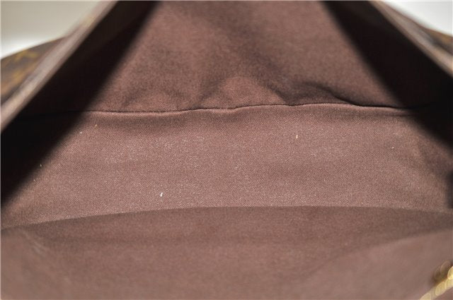 Auth LOUIS VUITTON Monogram Menilmontant MM Shoulder Cross Bag M40473 LV 8378C