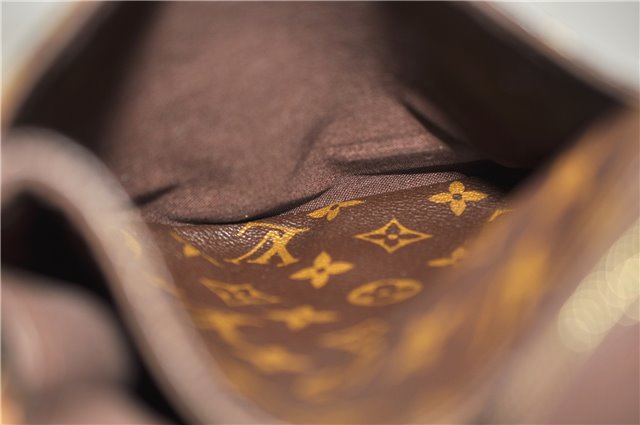 Auth LOUIS VUITTON Monogram Menilmontant MM Shoulder Cross Bag M40473 LV 8378C