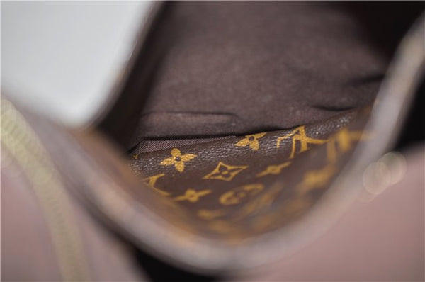 Auth LOUIS VUITTON Monogram Menilmontant MM Shoulder Cross Bag M40473 LV 8378C