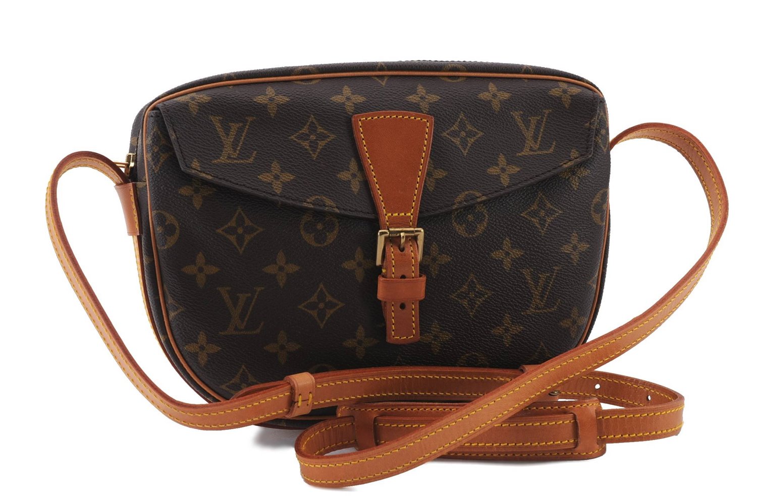 Auth LOUIS VUITTON Monogram Jeune Fille MM Shoulder Cross Bag M51226 LV 8380C