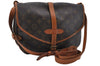Auth Louis Vuitton Monogram Saumur 30 Shoulder Cross Body Bag M42256 LV 8381D