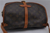 Auth Louis Vuitton Monogram Saumur 30 Shoulder Cross Body Bag M42256 LV 8381D