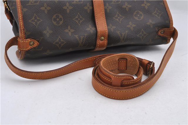 Auth Louis Vuitton Monogram Saumur 30 Shoulder Cross Body Bag M42256 LV 8381D