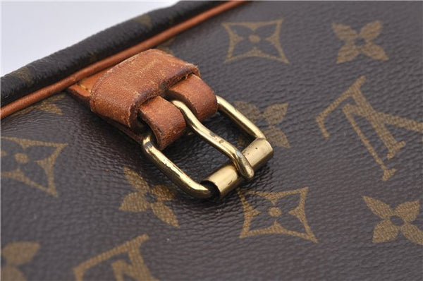 Auth Louis Vuitton Monogram Saumur 30 Shoulder Cross Body Bag M42256 LV 8381D