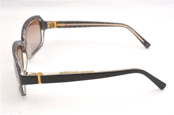 Authentic Louis Vuitton Monogram Sunglasses Plastic Dark Brown Z0110E LV 8381F