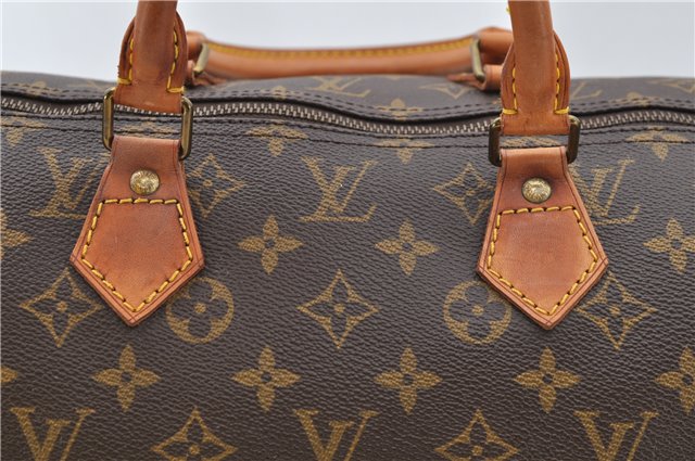 Authentic LOUIS VUITTON Monogram Speedy 40 Hand Bag M41522 LV 8382C