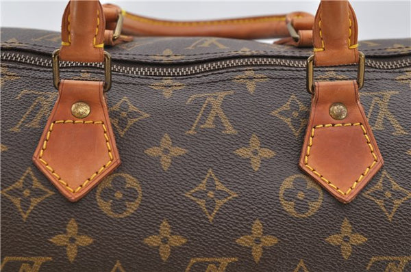 Authentic LOUIS VUITTON Monogram Speedy 40 Hand Bag M41522 LV 8382C