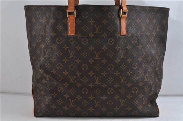 Authentic LOUIS VUITTON Monogram Cabas Alto Tote Bag M51152 LV 8383C