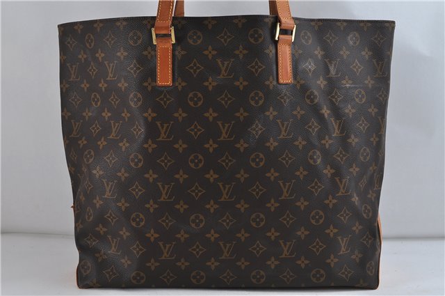 Authentic LOUIS VUITTON Monogram Cabas Alto Tote Bag M51152 LV 8383C