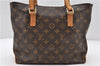 Authentic LOUIS VUITTON Monogram Cabas Piano Tote Bag Purse M51148 LV 8384C
