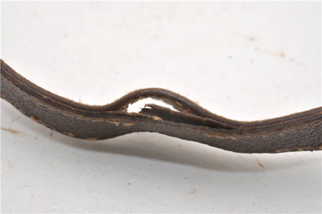 Authentic GUCCI Vintage Shoulder Tote Bag GG PVC Leather Brown 8384F