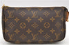 Authentic LOUIS VUITTON Monogram Pochette Accessoires Pouch M51980 LV 8385C