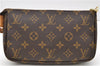 Authentic LOUIS VUITTON Monogram Pochette Accessoires Pouch M51980 LV 8385C