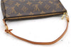 Authentic LOUIS VUITTON Monogram Pochette Accessoires Pouch M51980 LV 8385C