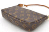 Authentic LOUIS VUITTON Monogram Pochette Accessoires Pouch M51980 LV 8385C