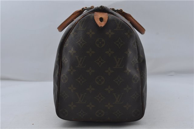 Authentic Louis Vuitton Monogram Speedy 40 Hand Boston Bag M41522 LV 8385D