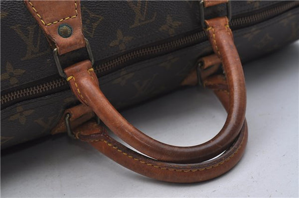 Authentic Louis Vuitton Monogram Speedy 40 Hand Boston Bag M41522 LV 8385D