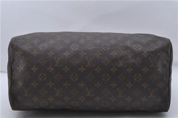 Authentic Louis Vuitton Monogram Speedy 40 Hand Boston Bag M41522 LV 8385D