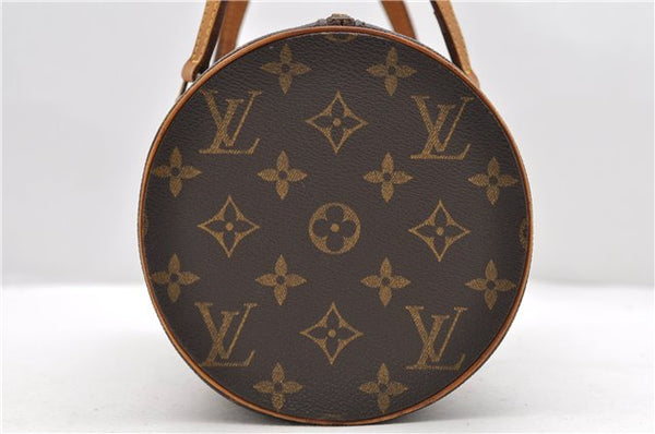 Authentic LOUIS VUITTON Monogram Papillon 30 Hand Bag M51385 LV 8392C