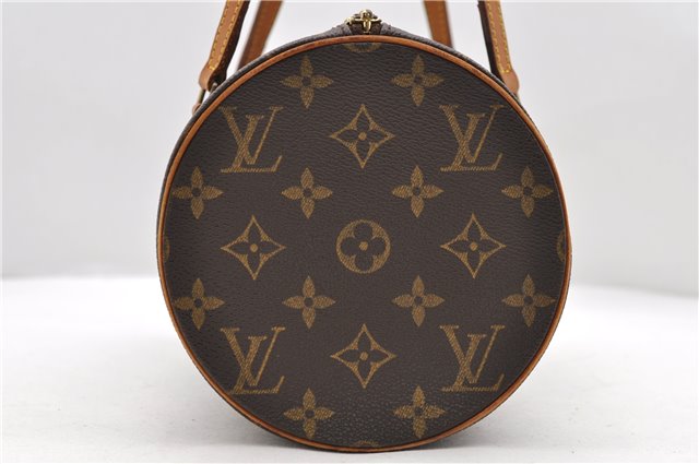 Authentic LOUIS VUITTON Monogram Papillon 30 Hand Bag M51385 LV 8392C