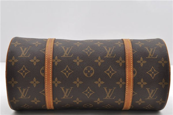Authentic LOUIS VUITTON Monogram Papillon 30 Hand Bag M51385 LV 8392C