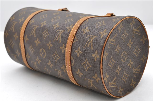 Authentic LOUIS VUITTON Monogram Papillon 30 Hand Bag M51385 LV 8392C