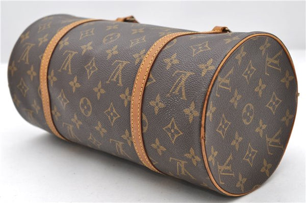 Authentic LOUIS VUITTON Monogram Papillon 30 Hand Bag M51385 LV 8392C