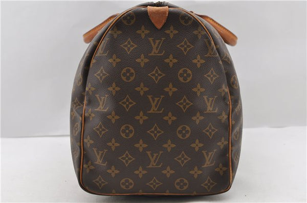 Authentic Louis Vuitton Monogram Keepall 50 Boston Bag M41426 LV 8393C