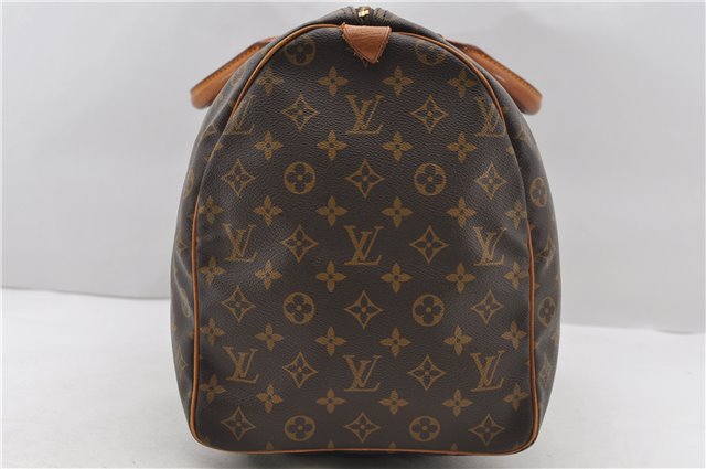 Authentic Louis Vuitton Monogram Keepall 50 Boston Bag M41426 LV 8393C