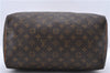 Authentic LOUIS VUITTON Monogram Speedy 35 Hand Bag M41524 LV 8395C