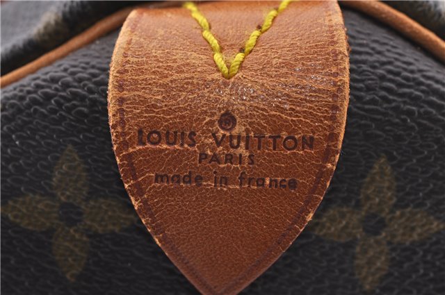 Authentic LOUIS VUITTON Monogram Speedy 35 Hand Bag M41524 LV 8395C