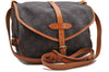 Auth LOUIS VUITTON Monogram Saumur 30 Shoulder Cross Body Bag M42256 LV 8397C