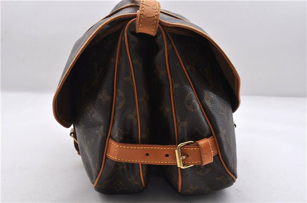 Auth LOUIS VUITTON Monogram Saumur 30 Shoulder Cross Body Bag M42256 LV 8397C