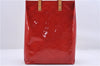 Authentic LOUIS VUITTON Vernis Reade MM Hand Bag Red M91086 LV 8398C