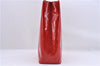 Authentic LOUIS VUITTON Vernis Reade MM Hand Bag Red M91086 LV 8398C