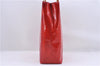 Authentic LOUIS VUITTON Vernis Reade MM Hand Bag Red M91086 LV 8398C