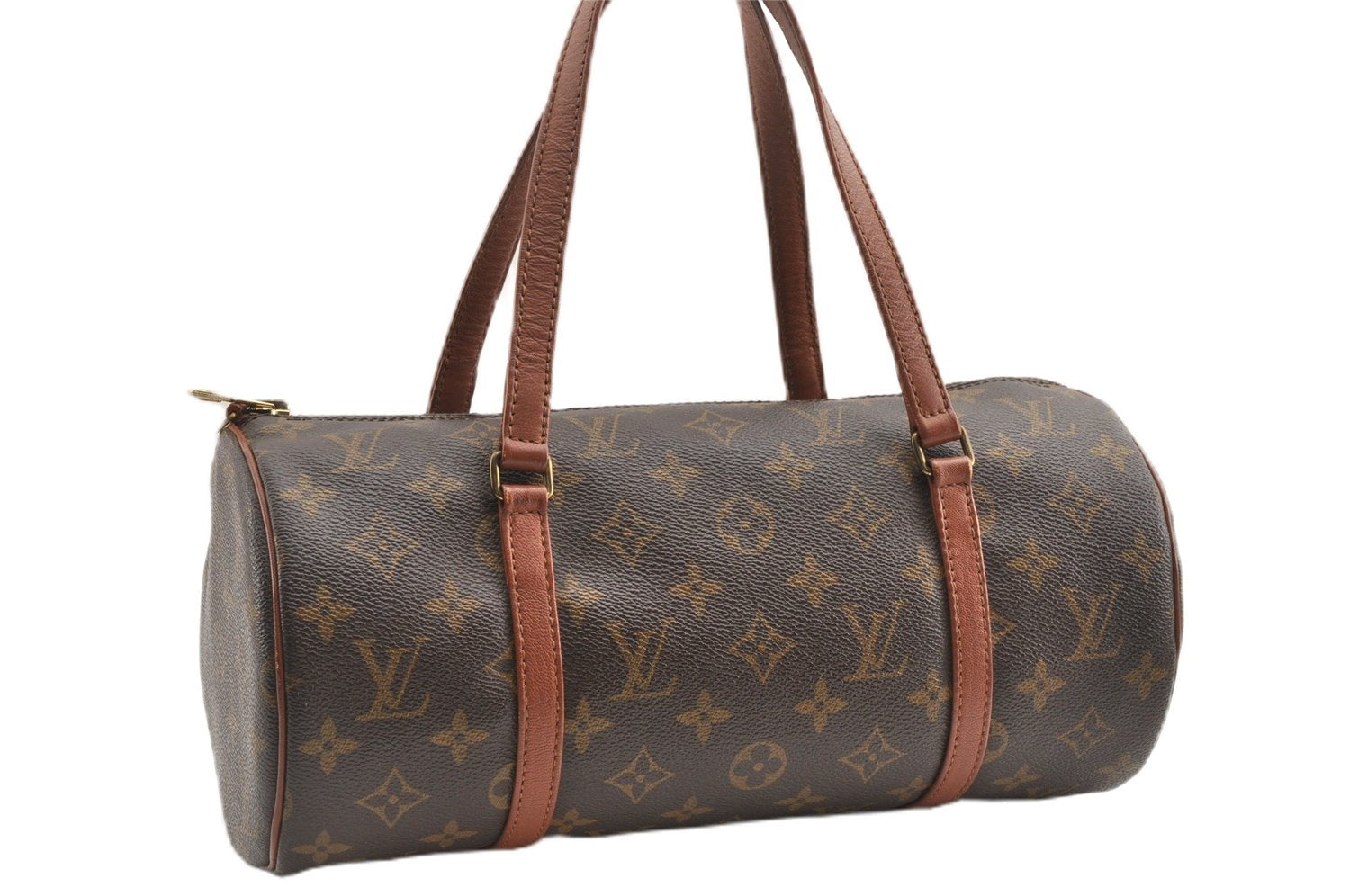 Authentic Louis Vuitton Monogram Papillon 30 Hand Bag Old Model LV 8398F