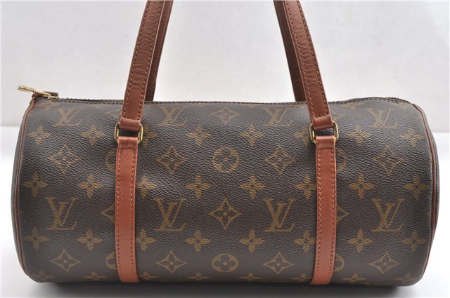Authentic Louis Vuitton Monogram Papillon 30 Hand Bag Old Model LV 8398F