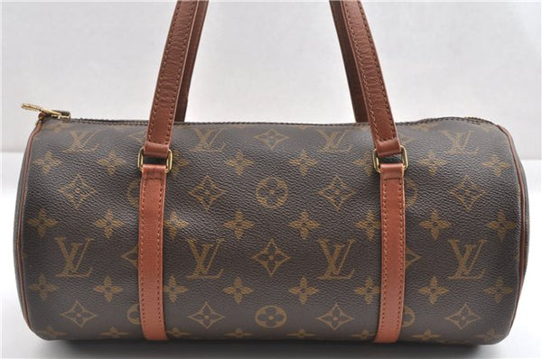 Authentic Louis Vuitton Monogram Papillon 30 Hand Bag Old Model LV 8398F