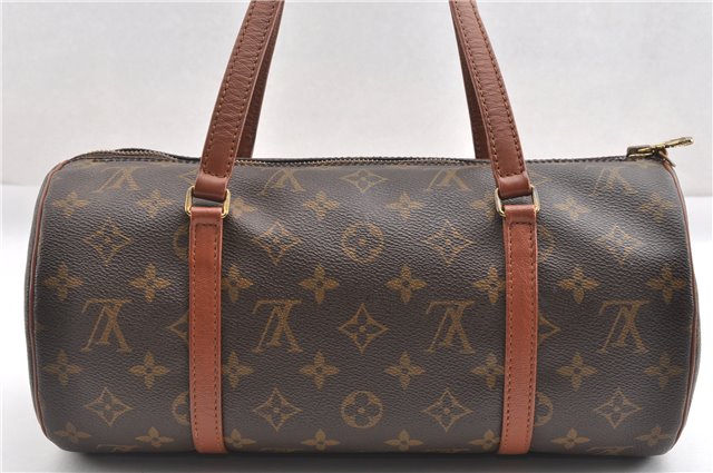 Authentic Louis Vuitton Monogram Papillon 30 Hand Bag Old Model LV 8398F