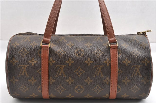 Authentic Louis Vuitton Monogram Papillon 30 Hand Bag Old Model LV 8398F