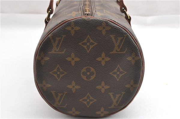 Authentic Louis Vuitton Monogram Papillon 30 Hand Bag Old Model LV 8398F
