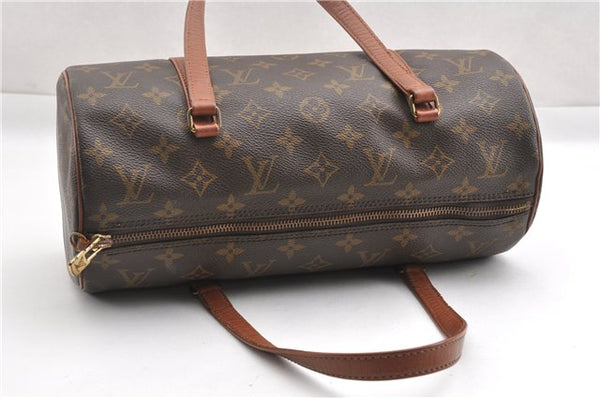 Authentic Louis Vuitton Monogram Papillon 30 Hand Bag Old Model LV 8398F