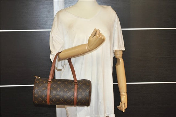 Authentic Louis Vuitton Monogram Papillon 30 Hand Bag Old Model LV 8398F