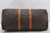 Authentic Louis Vuitton Monogram Keepall Bandouliere 55 M41414 Boston Bag 8400F